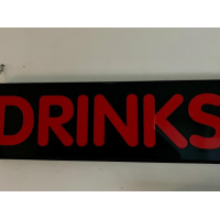 Vintage retro lichtreclame